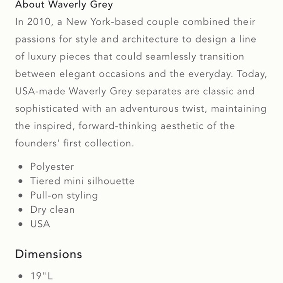 NWT!! Anthropologie Alida Textured Mini Skirt - Picture 11 of 11